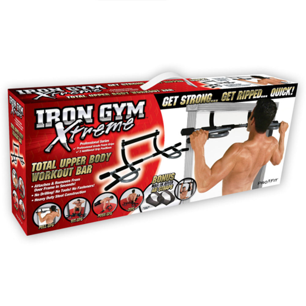 indoor pull-up bar for home gym strength training upper body workout for back, biceps and shoulders
