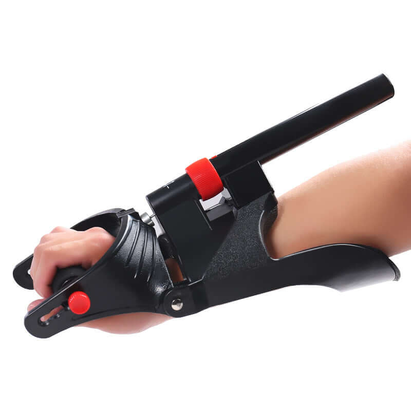 adjustable hand grip exerciser trainer for wrist and forearm strength training and arm fitness gym equipment