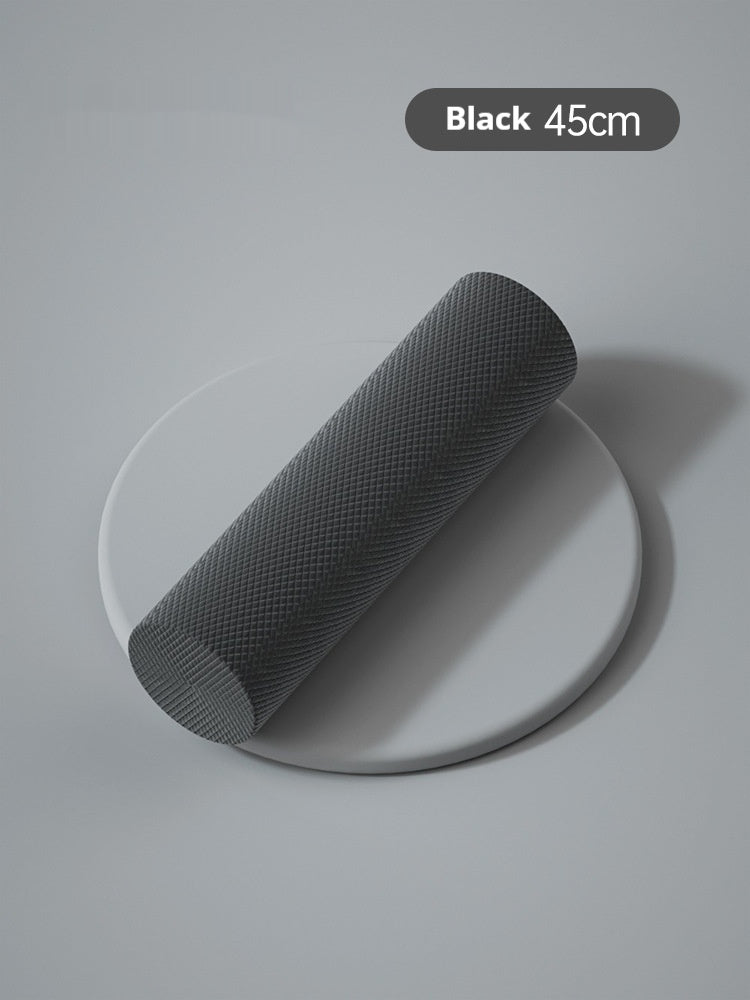 solid smooth surface foam roller for muscle recovery, flexibility, and post-workout relief fitness equipment