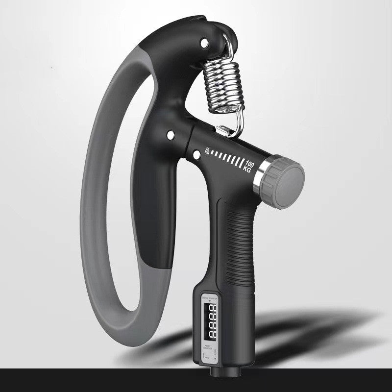 smart adjustable grip trainer 10 to 100kg with rep counter for hand and forearm strength training fitness equipment