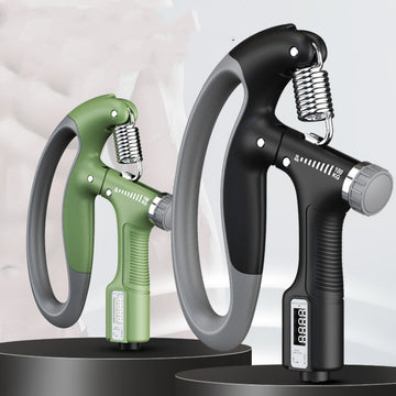 smart adjustable grip trainer 10 to 100kg with rep counter for hand and forearm strength training fitness equipment