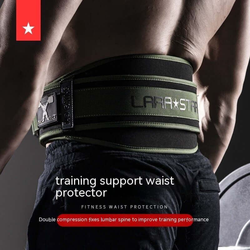 large fitness belt for men for weightlifting back support and strength training gym equipment